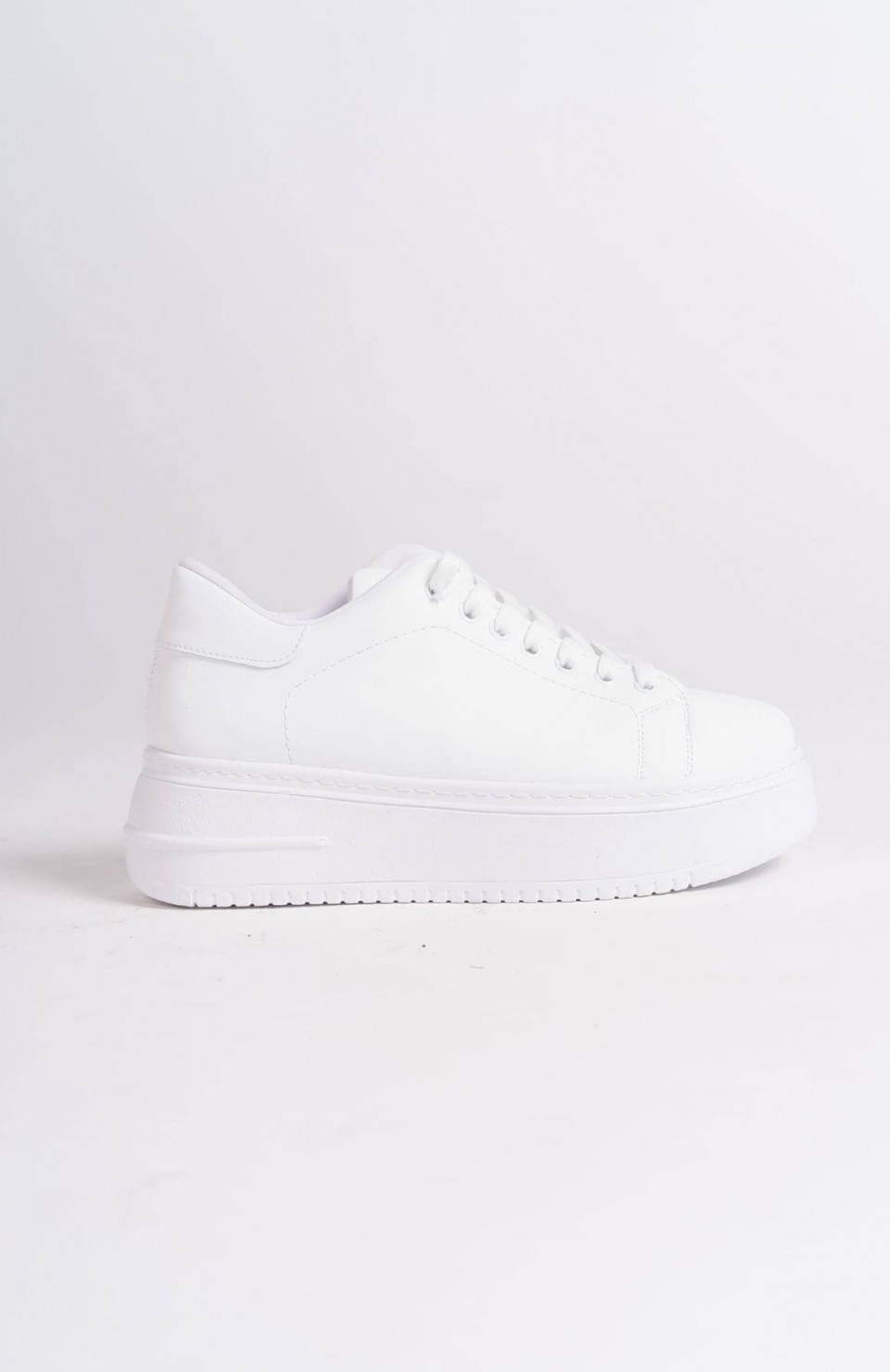 BIANA Bağcıklı Ortopedik Taban Kadın Sneaker Spor Ayakkabı  CBT - Beyaz Somersan Giyim | Kadın, Erkek ve Çocuk Moda