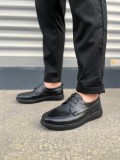 JY0510 Clasica Bağcıklı Cilt Erkek Günlük Klasik Ayakkabı CST - Siyah Somersan Giyim | Kadın, Erkek ve Çocuk Moda