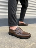 JY0510 Clasica Bağcıklı Cilt Erkek Günlük Klasik Ayakkabı CST - Kahverengi Somersan Giyim | Kadın, Erkek ve Çocuk Moda