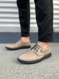 JY0610 Clasico Bağcıklı Cilt Erkek Günlük Klasik Ayakkabı CST - Gri Somersan Giyim | Kadın, Erkek ve Çocuk Moda