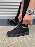 JY152 Cool Bağcıklı Süet Erkek Günlük Spor Klasik Ayakkabı SST - Siyah Somersan Giyim | Kadın, Erkek ve Çocuk Moda