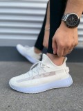 JY305 Pulse Bağcıklı Triko Kumaş Erkek Günlük Spor Ayakkabı TBT - Beyaz Somersan Giyim | Kadın, Erkek ve Çocuk Moda