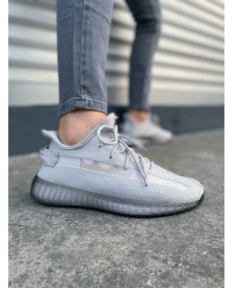 JY305 Pulse Bağcıklı Triko Kumaş Erkek Günlük Spor Ayakkabı TGT - Gri Somersan Giyim | Kadın, Erkek ve Çocuk Moda