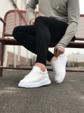 JY507 Alone Bağcıklı Cilt Erkek Günlük Sneaker Ayakkabı CBT Beyaz