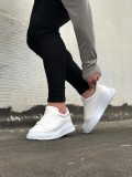 JY507 Alone Bağcıklı Cilt Erkek Günlük Sneaker Ayakkabı CBT Beyaz