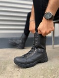 JY999 Strike Bağcıklı Ortopedik Taban Günlük Cilt Erkek Askeri Postal Bot CST Siyah Somersan Giyim | Kadın, Erkek ve Çocuk Moda