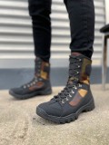 JY999 Strike Bağcıklı Ortopedik Taban Günlük Cilt Erkek Askeri Postal Bot CST Siyah/Haki Somersan Giyim | Kadın, Erkek ve Çocuk Moda