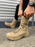 JY999 Strike Bağcıklı Ortopedik Taban Günlük Süet Erkek Askeri Postal Bot SKT Kum Somersan Giyim | Kadın, Erkek ve Çocuk Moda
