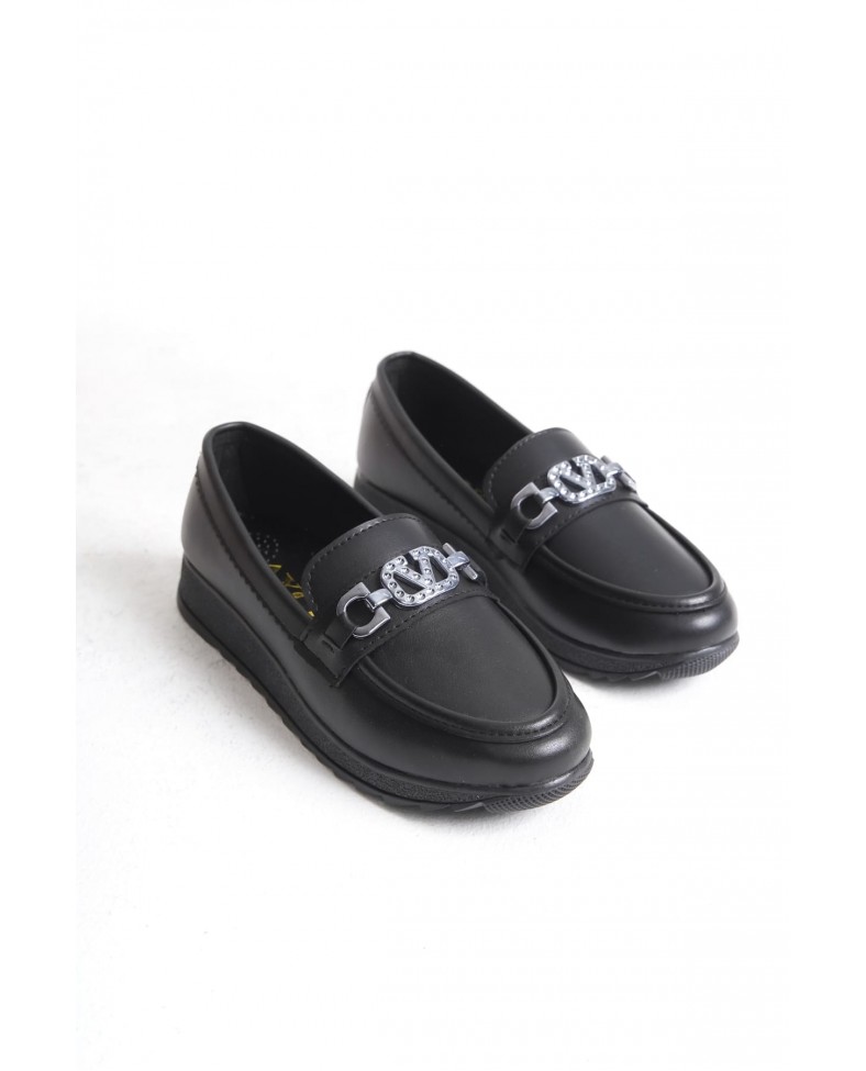 ANNA Ortopedik Rahat Taban Toka Detaylı Klasik Kadın Babet Anne Ayakkabısı  CST - Siyah Somersan Giyim | Kadın, Erkek ve Çocuk Moda