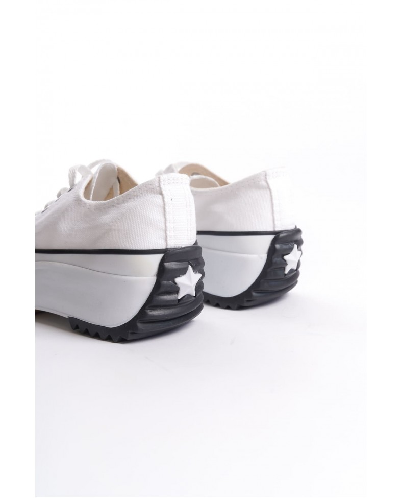 PARIS Bağcıklı Ortopedik Taban Kadın Sneaker Spor Ayakkabı  TBT - Beyaz Somersan Giyim | Kadın, Erkek ve Çocuk Moda