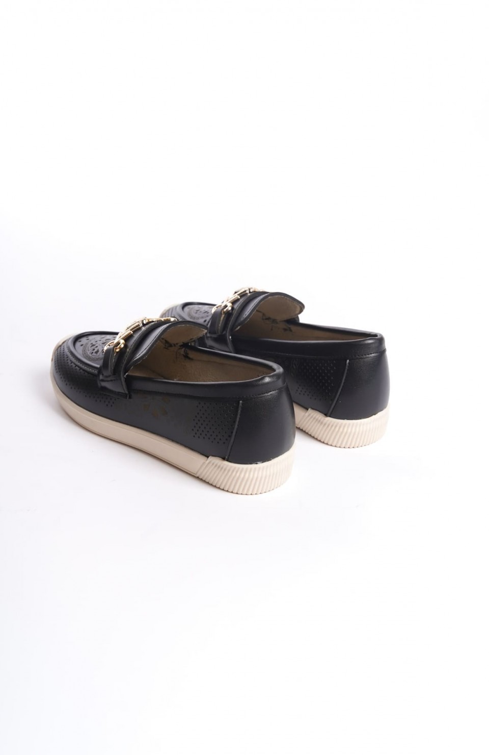 LILY Bağcıksız Ortopedik Rahat Taban Çiçek Desenli Kadın Babet Ayakkabı  CKT - Siyah Somersan Giyim | Kadın, Erkek ve Çocuk Moda