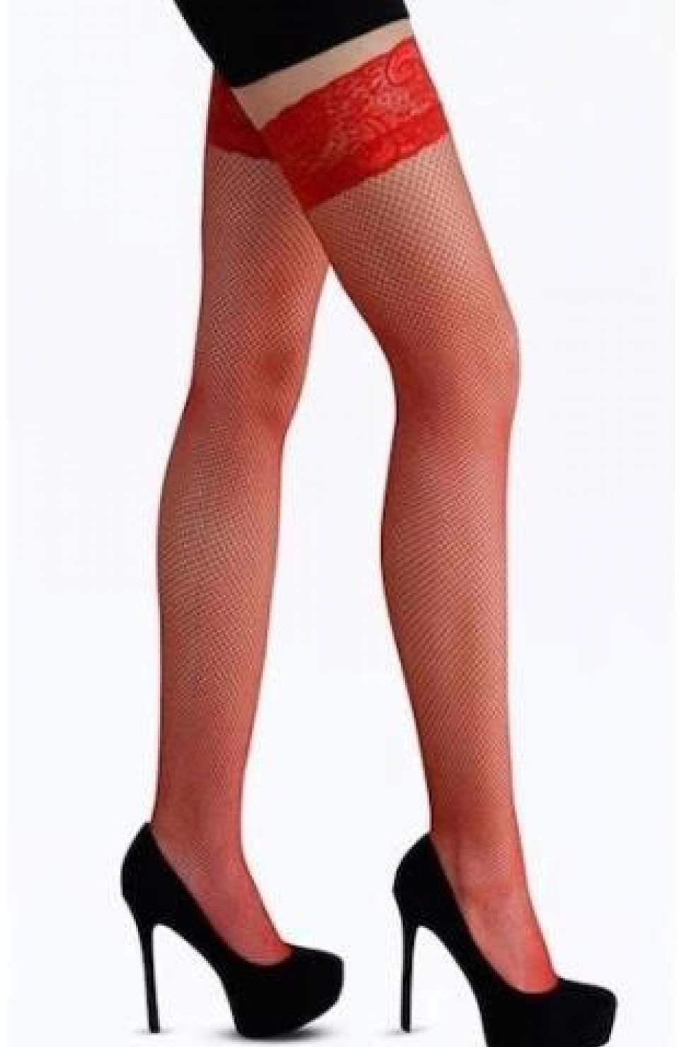 Daymod Rete File Silikonlu Dantelli Jartiyer Çorap