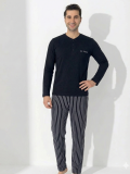 Boyraz 0405 Erkek Uzun Kol Pijama Takımı