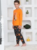 Kapitex 5153 Erkek Çocuk Uzun Kol Pijama Takımı