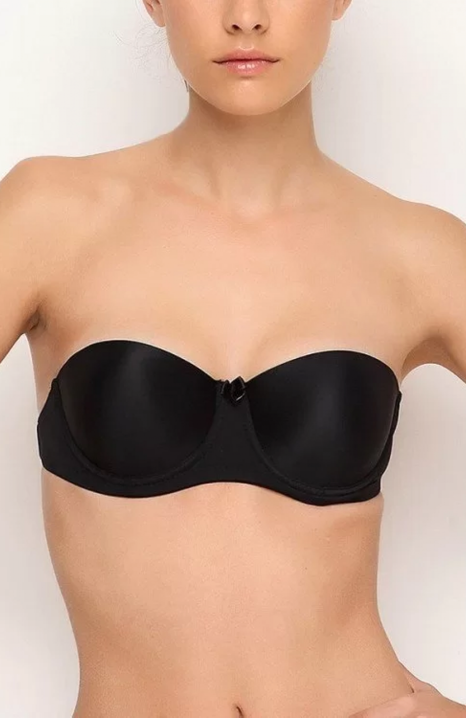 Nurteks 1505 Straplez Sırt Şeffaf Sütyen