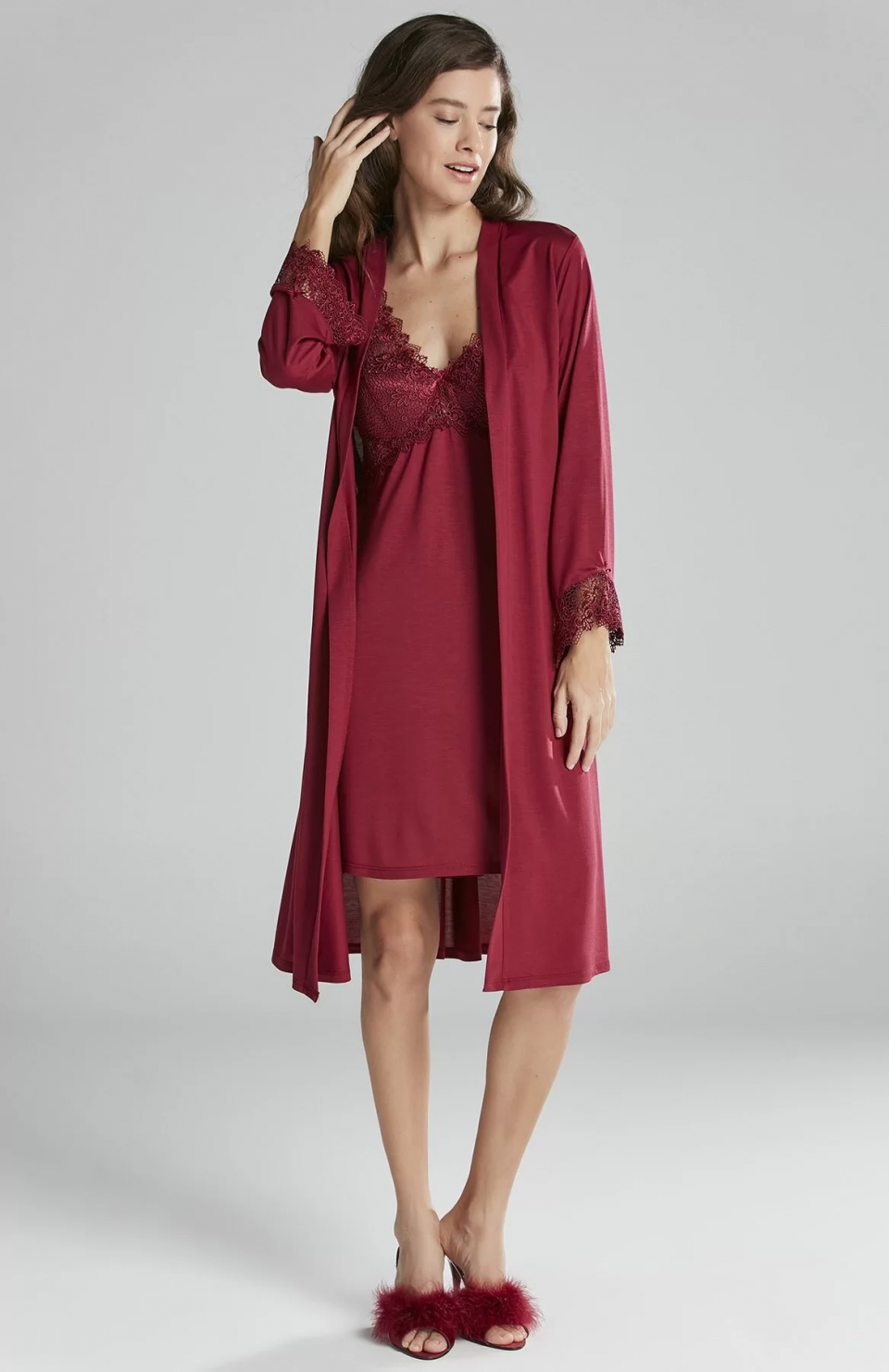 Pierre Cardin P5040 Bayan Penye 6'lı Gelin Çeyiz Seti