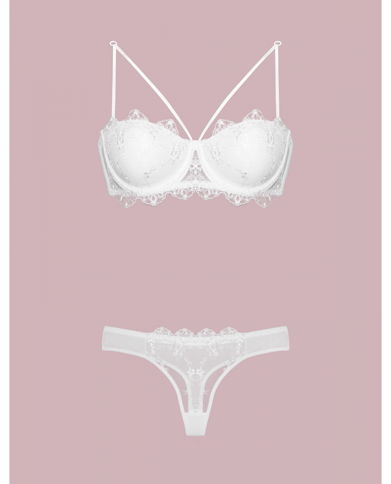 Nurteks 4591 Destekli Dantelli Sütyen Takım