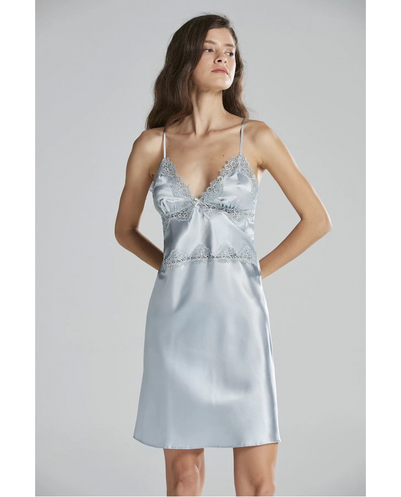 Pierre Cardin 6965 Bayan 6'lı Saten Gecelik Sabahlık