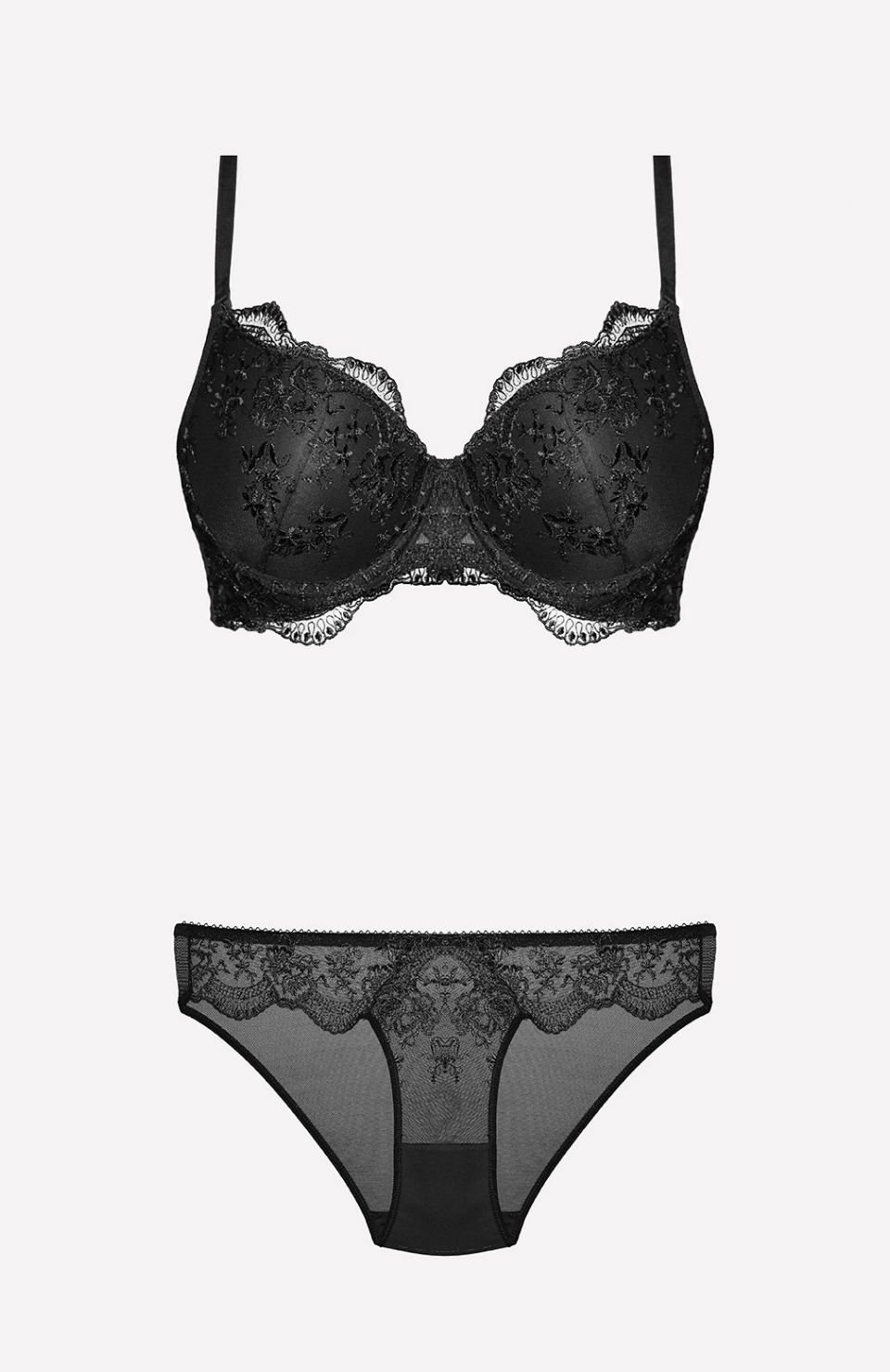 Nurteks 4385 Dantelli Sütyen Takımı