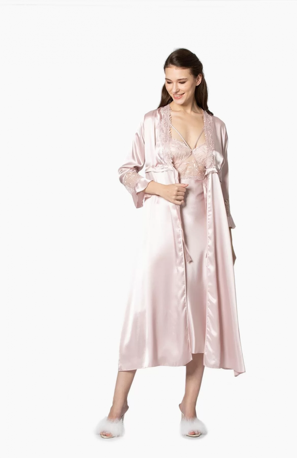 Pierre Cardin 6025 Kısa Gecelikli 6'lı Set