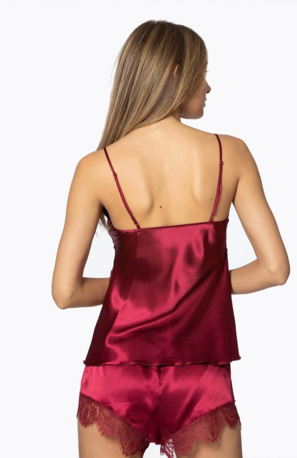 Pierre Cardin 2490 Bayan Sabahlıklı Saten Şort Takım