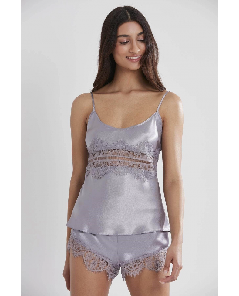 Pierre Cardin 2490 Bayan Sabahlıklı Saten Şort Takım