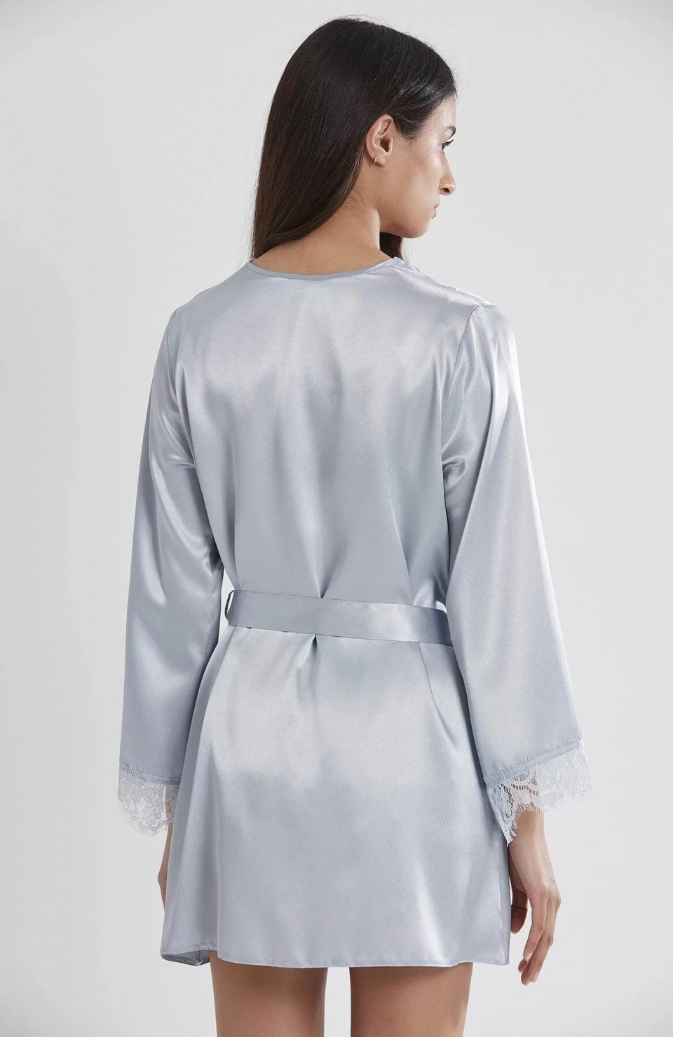 Pierre Cardin 2490 Bayan Sabahlıklı Saten Şort Takım