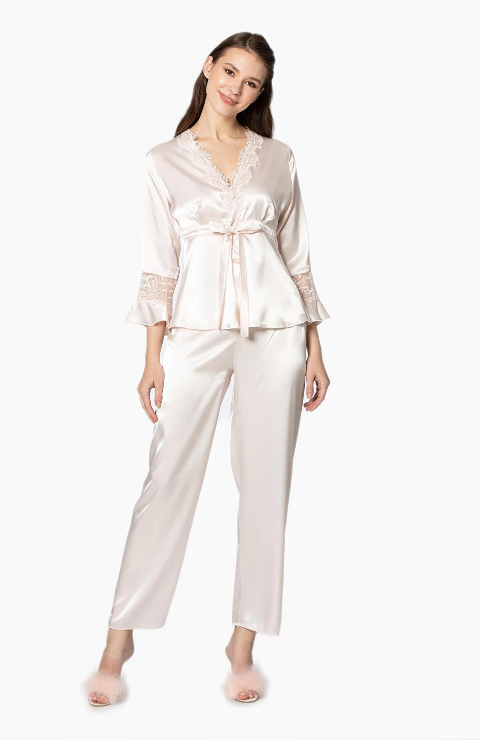 Pierre Cardin 6025 Kısa Gecelikli 6'lı Set