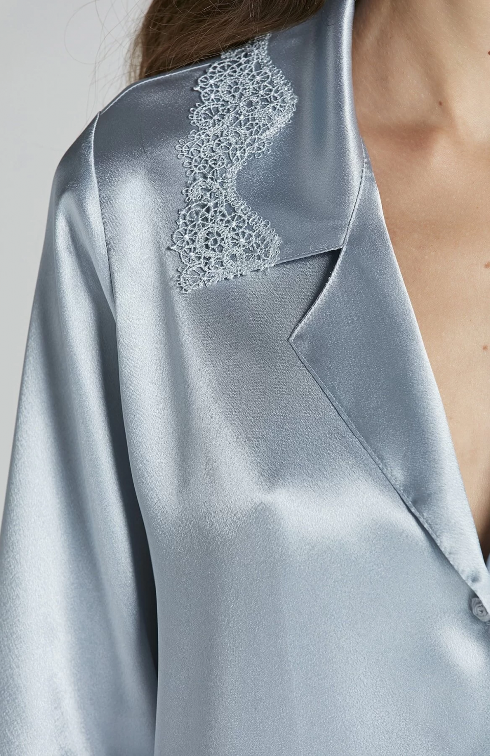 Pierre Cardin 6965 Bayan 6'lı Saten Gecelik Sabahlık