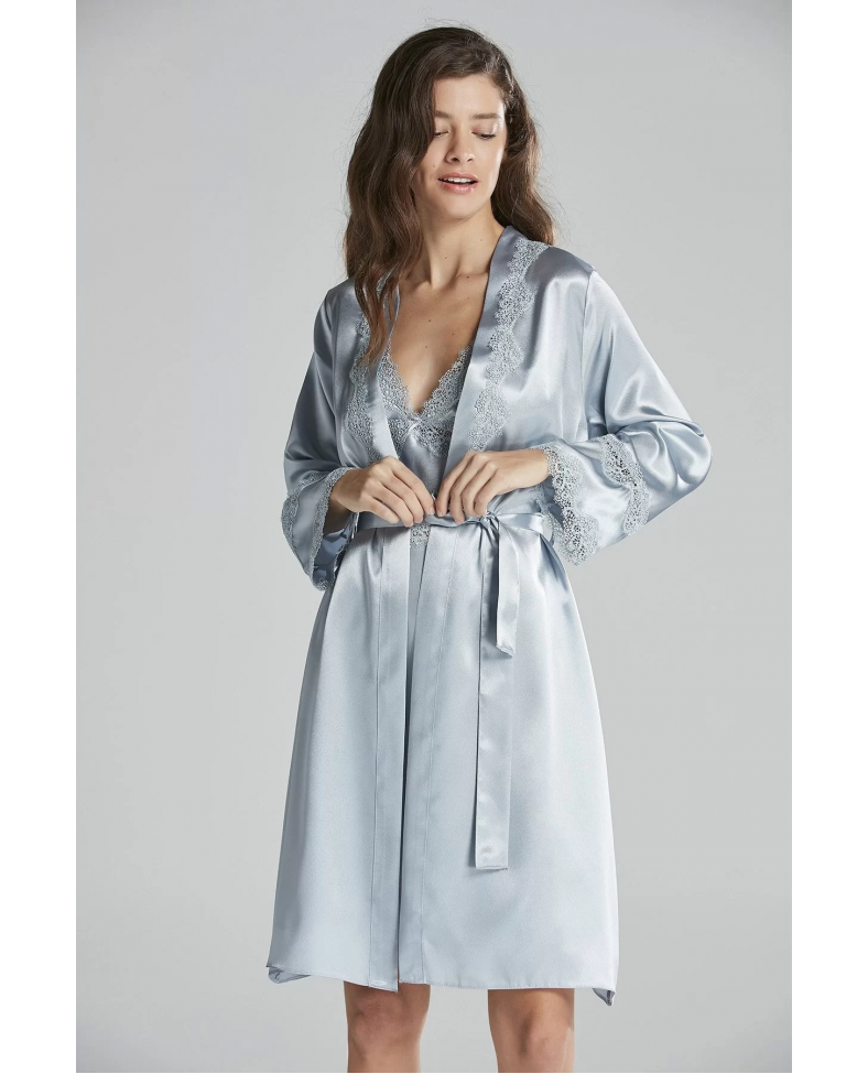 Pierre Cardin 6965 Bayan 6'lı Saten Gecelik Sabahlık