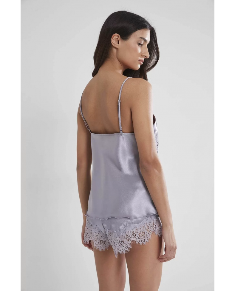 Pierre Cardin 2490 Bayan Sabahlıklı Saten Şort Takım