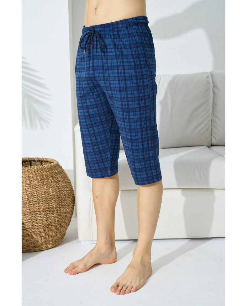 Kocabey 195 Erkek Ekose Tek Kapri Şort