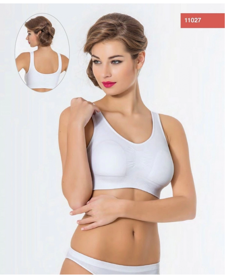 Miss Fit 11027 Kalın Askılı Pedli Bustiyer