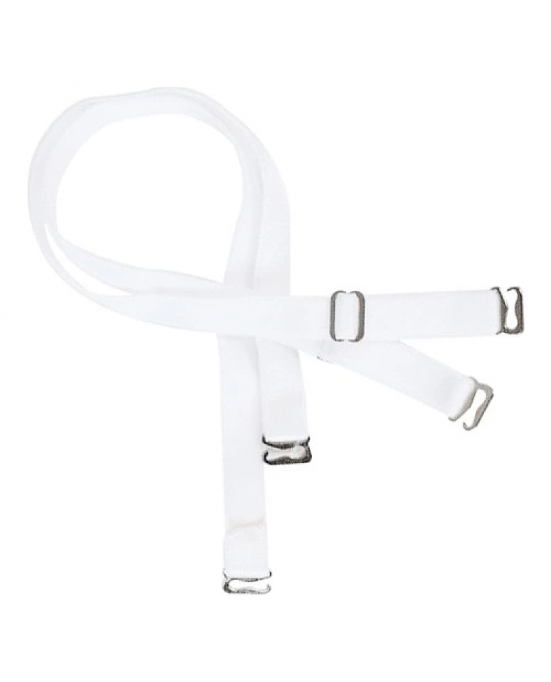 Freshness 05 Düz Beyaz Sütyen Askısı