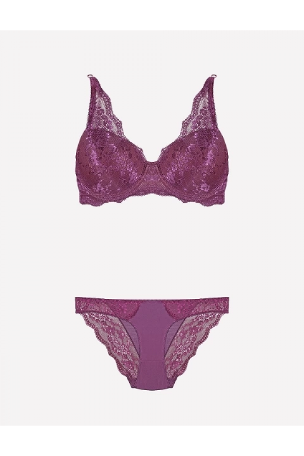 Nurteks 4340 Desteksiz Dantelli Sütyen Takım