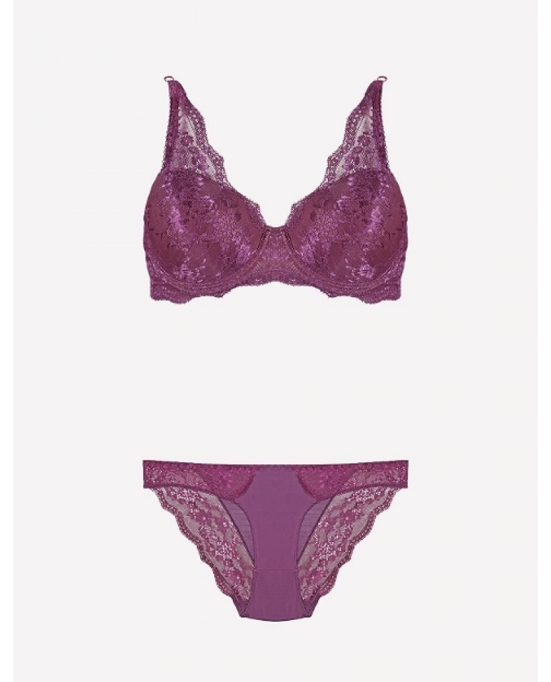 Nurteks 4340 Desteksiz Dantelli Sütyen Takım