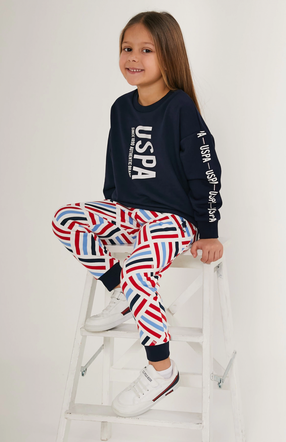 US Polo 1644-4 Kız Çocuk Eşofman Takımı