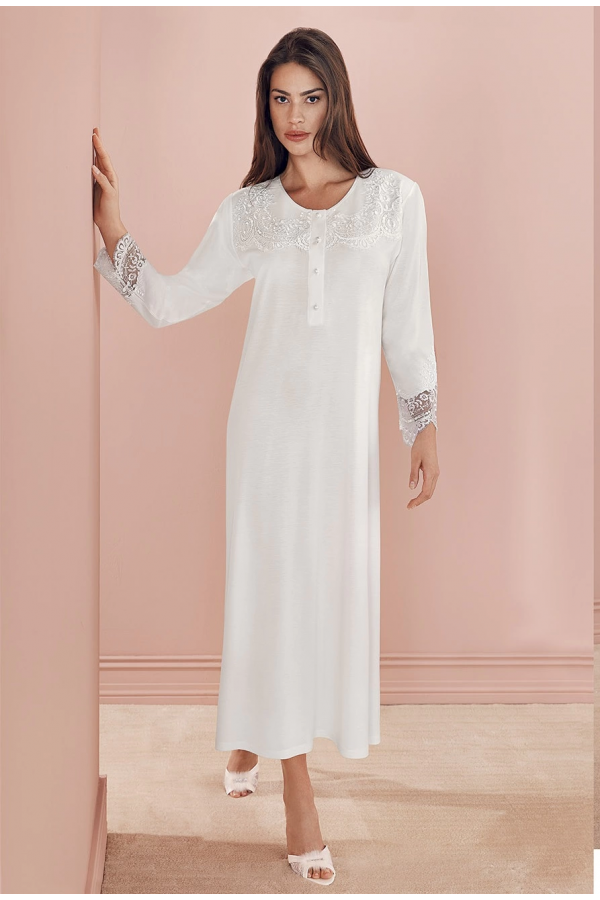 Espuar 737 Penye Uzun Gecelik Sabahlık Takım