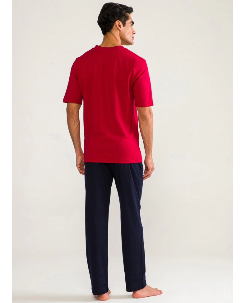 D'S Damat 02000 Kısa Kol 3'lü Erkek Pijama Takımı