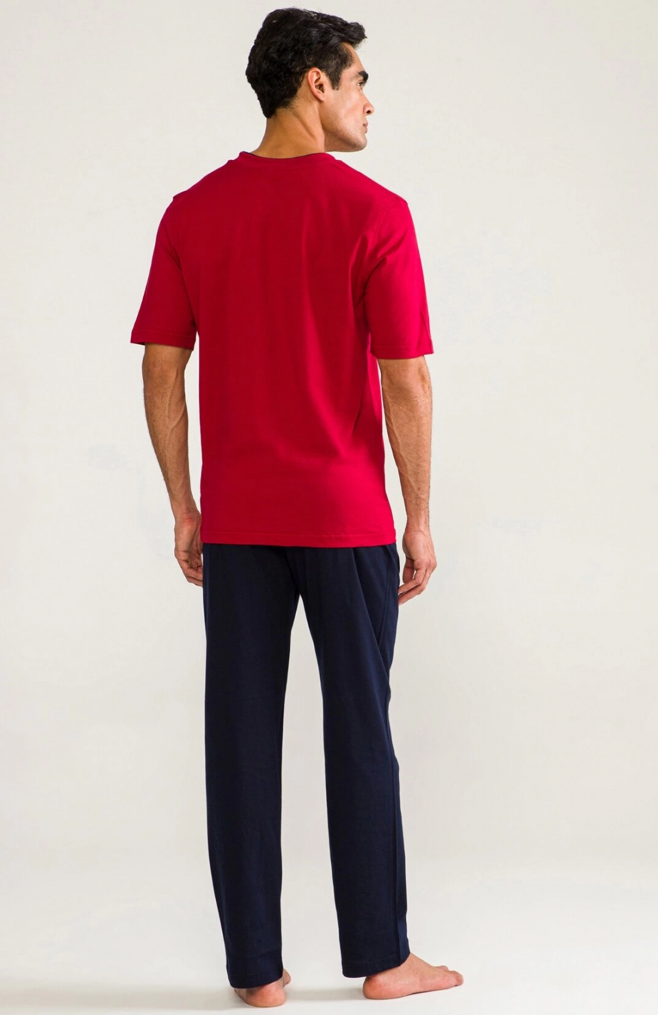 D'S Damat 02000 Kısa Kol 3'lü Erkek Pijama Takımı