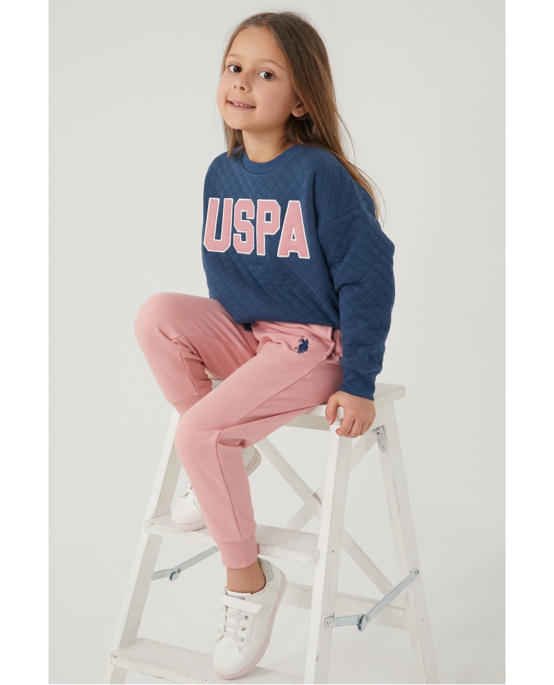 US Polo 1620-4 Kız Çocuk İkili Takım