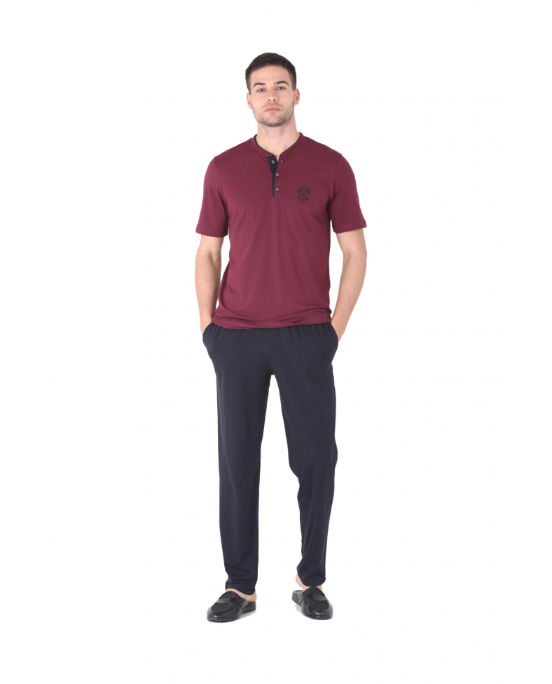 D'S Damat 224007 Erkek 5'li Eşofman Pijama Takım Seti