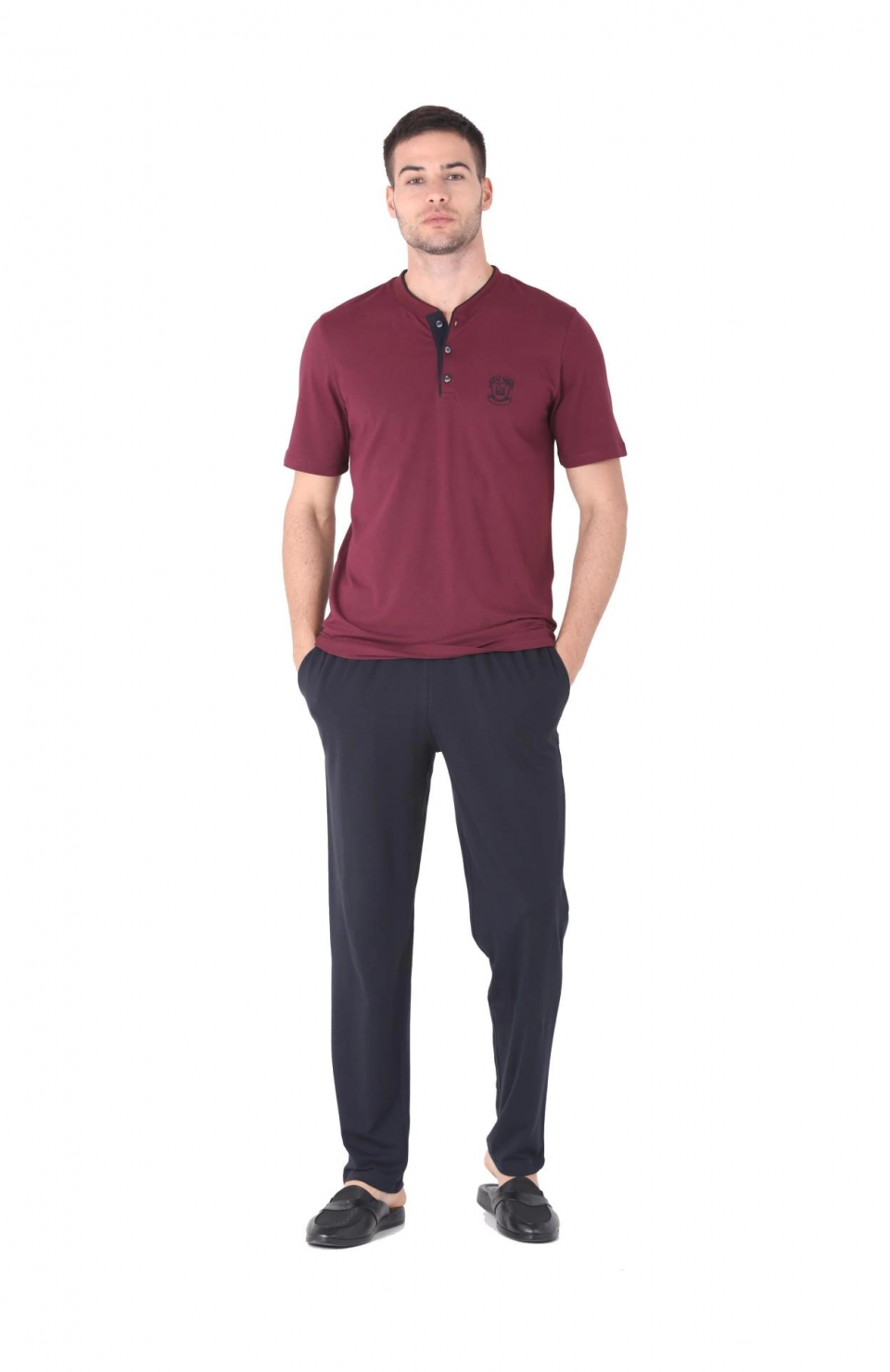 D'S Damat 224007 Erkek 5'li Eşofman Pijama Takım Seti