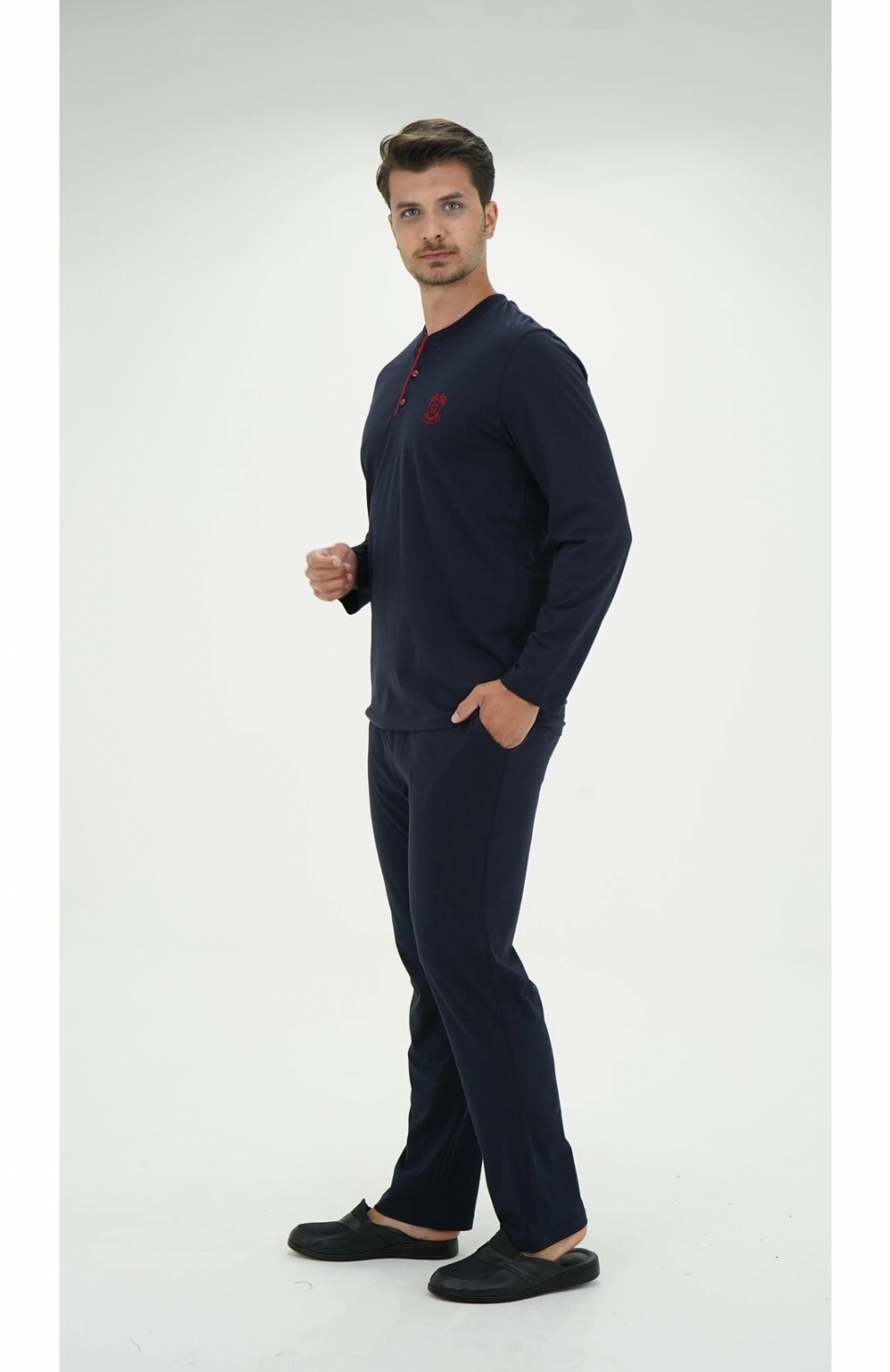 D'S Damat 01005 Uzun Kol Pijama Takımı