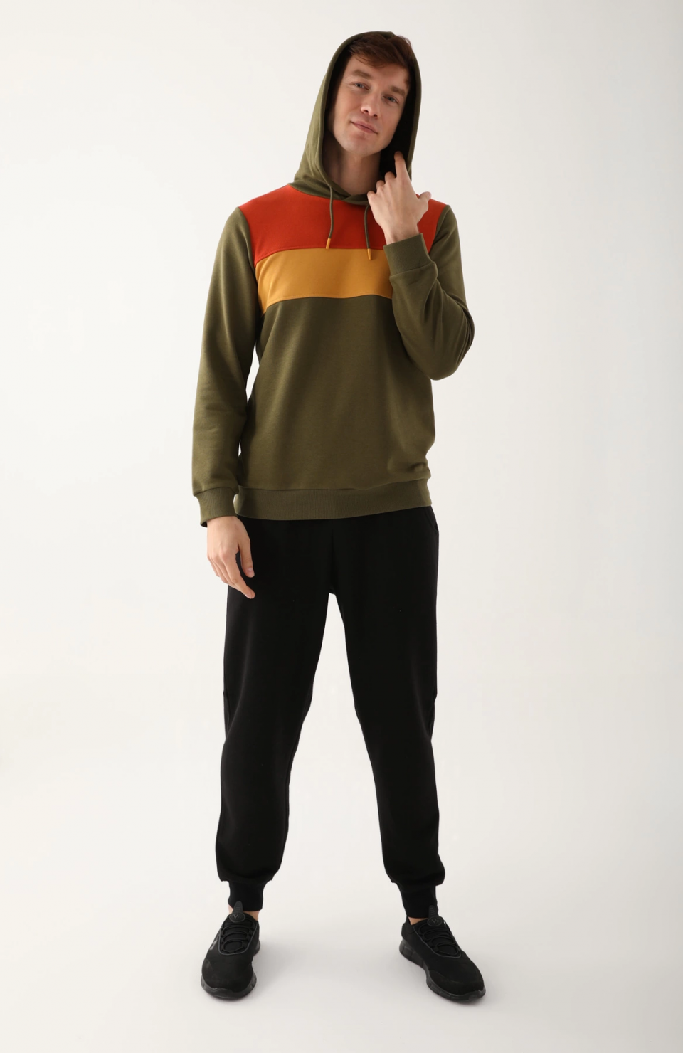 Arnetta AR2785-S Erkek Uzun Kol Kapüşonlu Pijama Takımı