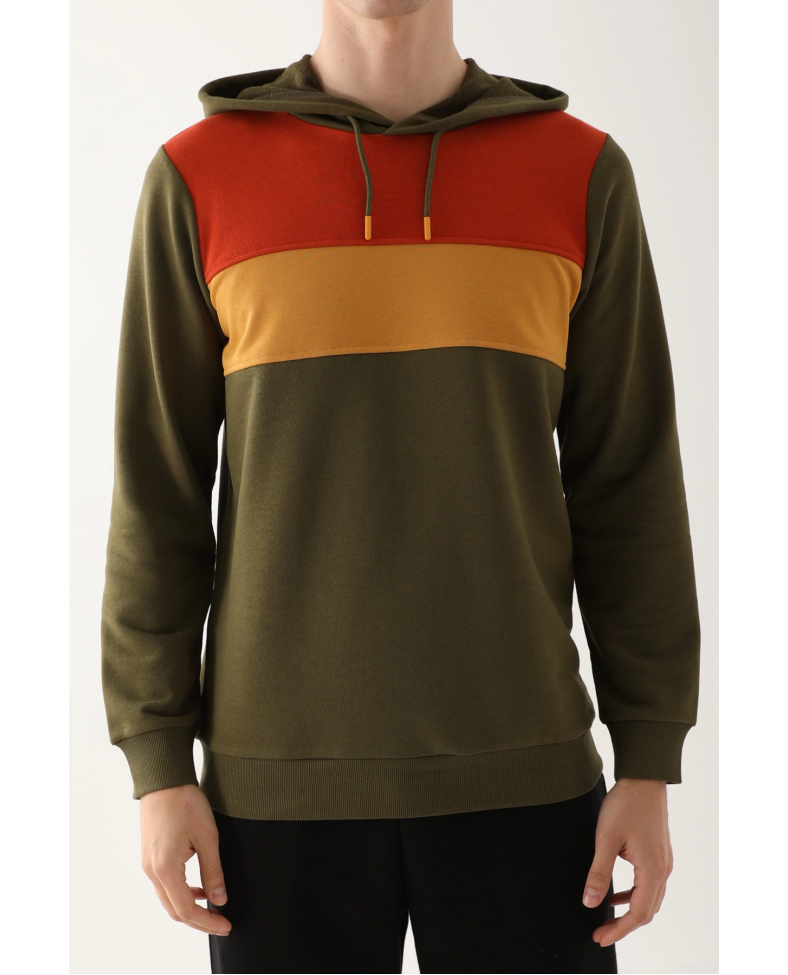 Arnetta AR2785-S Erkek Uzun Kol Kapüşonlu Pijama Takımı