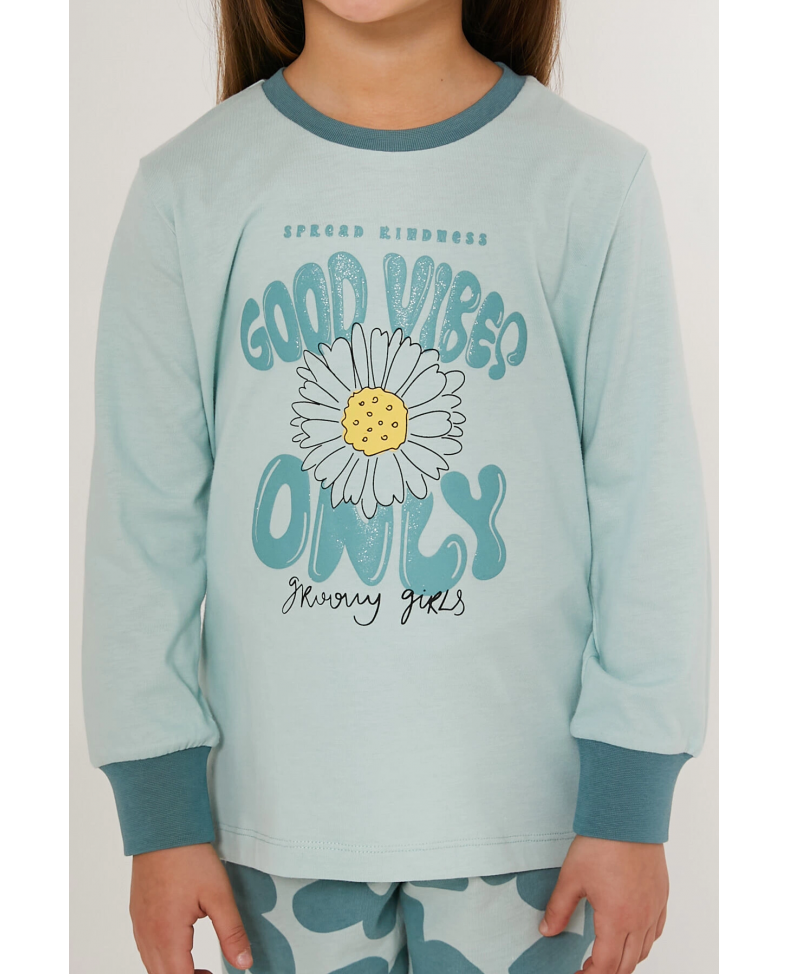 Roly Poly 3247-2 Kız Çocuk Uzun Kollu Pijama Takımı