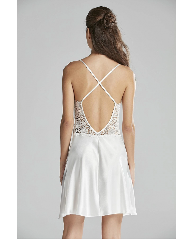 Pierre Cardin 6625 Kısa Gecelikli 6'lı İpek Set