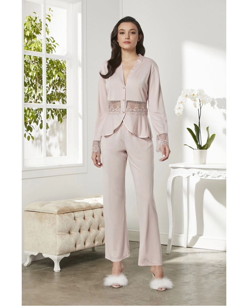 Pierre Cardin P5040 Bayan Penye 6'lı Gelin Çeyiz Seti