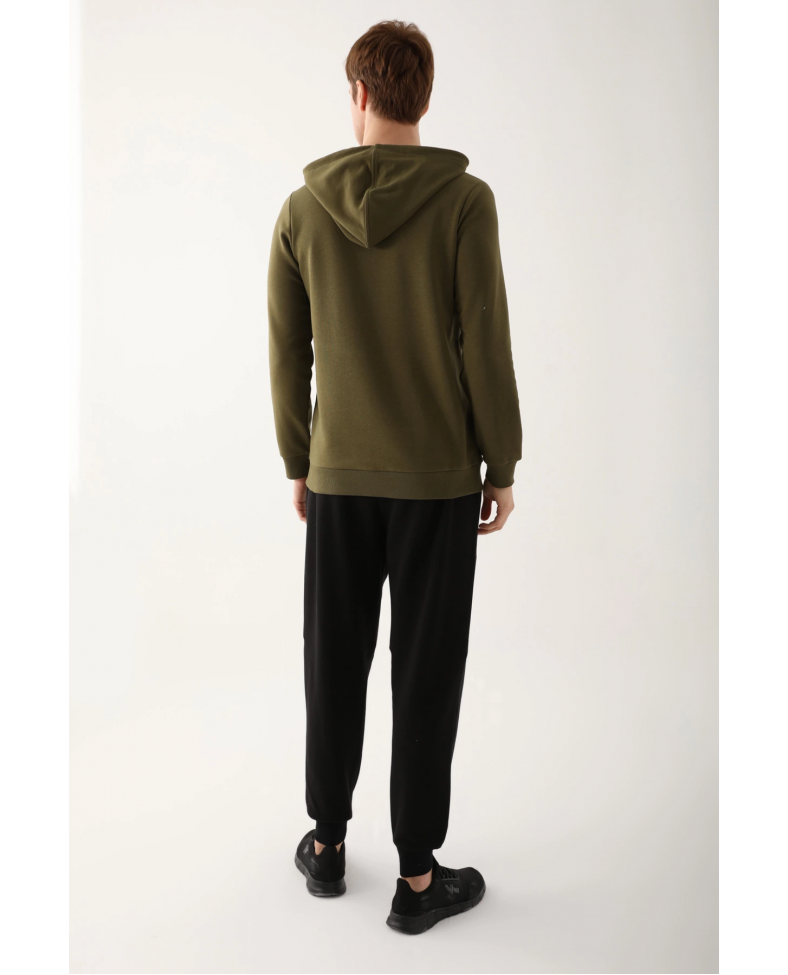 Arnetta AR2785-S Erkek Uzun Kol Kapüşonlu Pijama Takımı